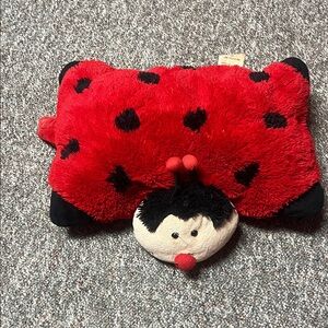 Cozy Ladybug Plush Toy - Red and Black